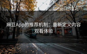 麻豆App的推荐机制：重新定义内容观看体验