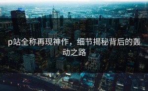 p站全称再现神作，细节揭秘背后的轰动之路