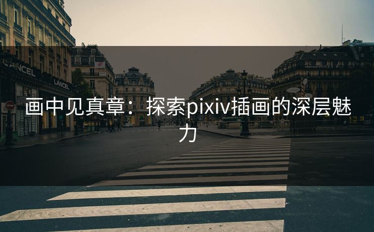 画中见真章：探索pixiv插画的深层魅力